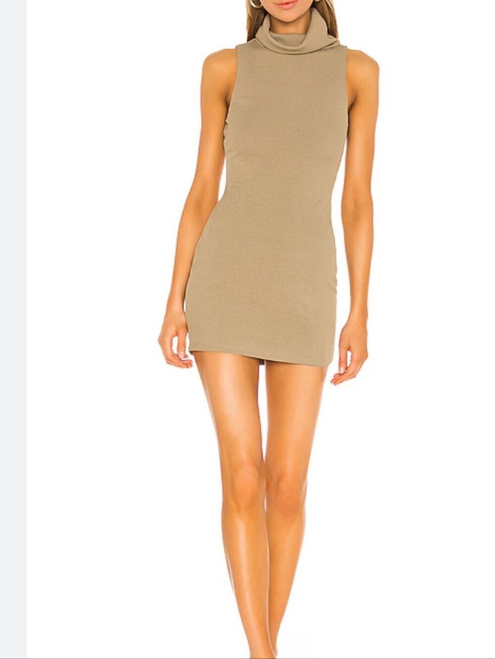 Lovers & Friends-Fawn Mini Dress in Sage Green-Size Small